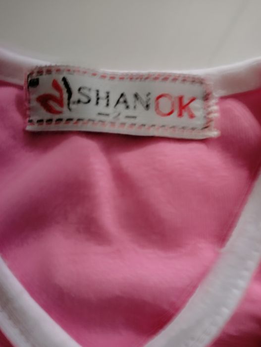 Sukieneczka dziecięca, różowo-biała, na 2 latka, cena 7 zl