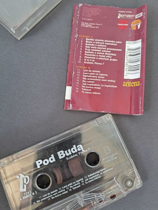 Pod Budą Kraków, Piwna 7 kaseta magnetofonowa