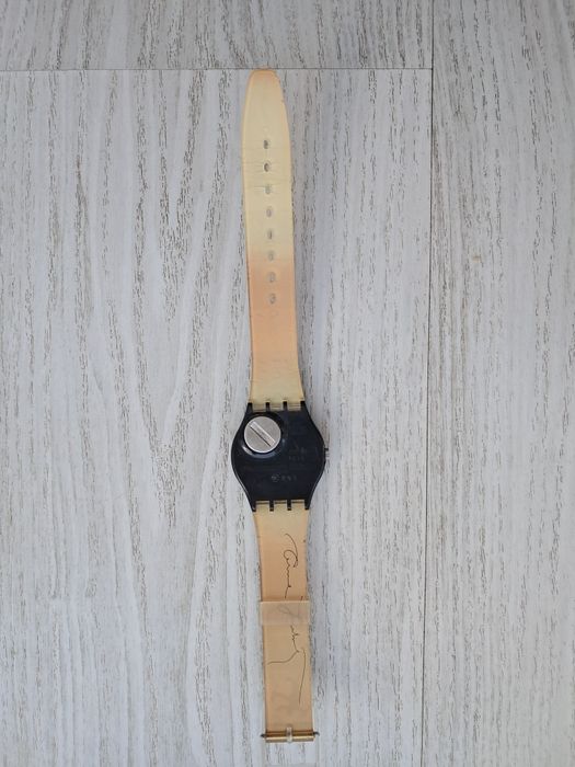 Zegarek Swatch 5755 Annie Leibovitz wzór olimpijski 1996 GB 178 UNIKAT