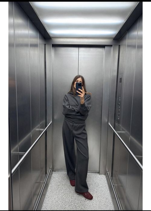 Штаны Zara размер ХС новые графит