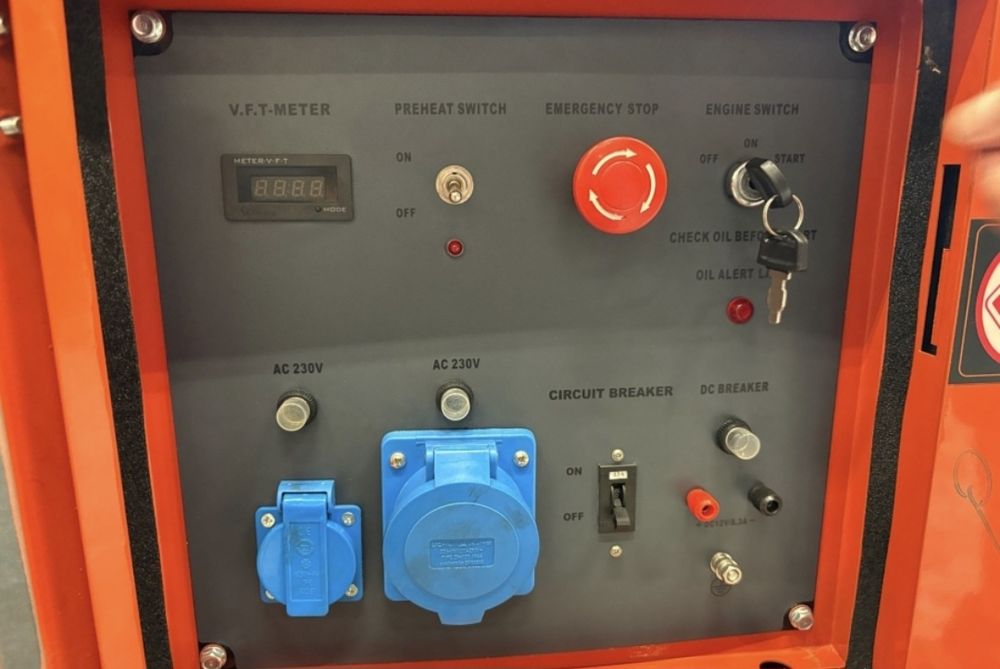Agregat prądotwórczy 10kVA diesel Glendale