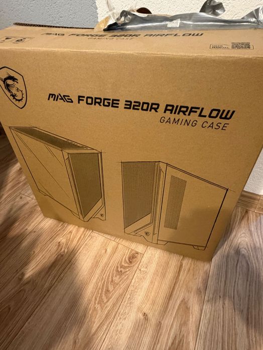 Obudowa MSI MAG FORGE 320R airflow