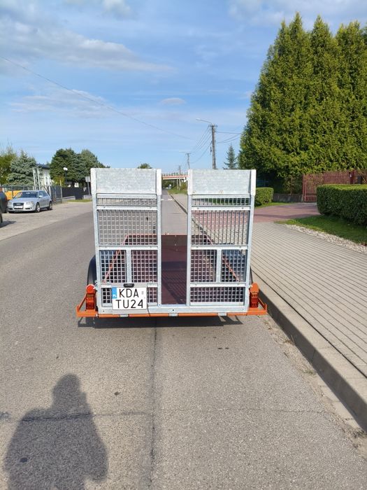 DMC 2000 kg. BAOS mocna przyczepa pod minikoparkę