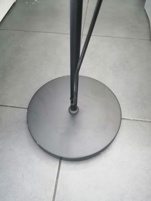 Lampa stojąca, podłogowa, czarna - SPRAWNA