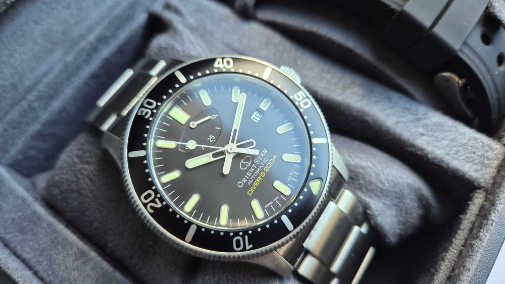 Orient Star - Prawdziwy Diver  200m - Duża solidna linia 43 mm !!!