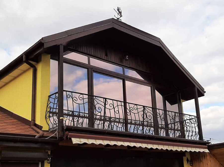 Солнцезащитная тонировка окон. Поклейка зеркальной и броне пленки