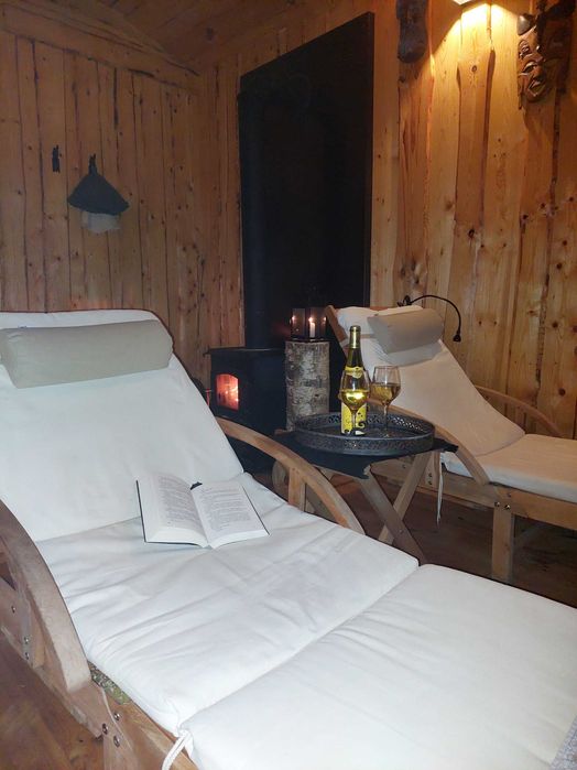 Domek "Cztery Klony" na Mazurach z sauną i jacuzzi.