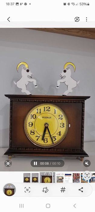 Zegar Poznań koziołki