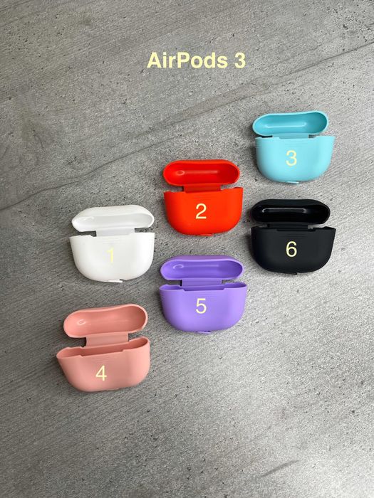 Чохол для навушників AirPods 2 / AirPods 3 Кейс Чехол силіконовий