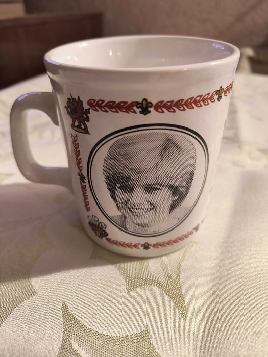 Вінтажна чашка королівське весілля принц Чарльз і леді Діана