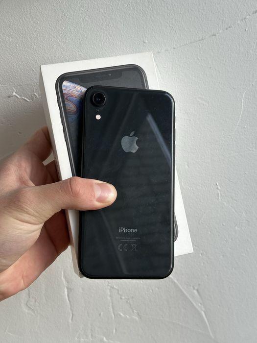 iPhone XR 64GB Black,Айфон хр 64 чорний Оригінал, нічого не мінялось