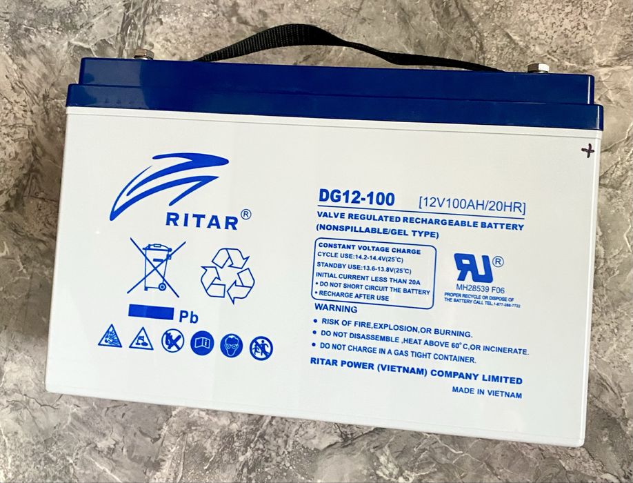АКБ RITAR gel DG12-100