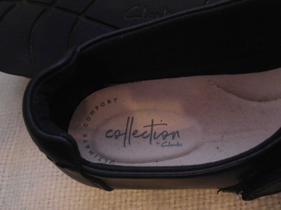 czółenka, półbuty damskie skórzane Clarks