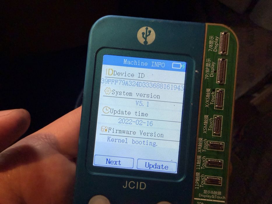 Programator JCID iPhone  + 3 plytki