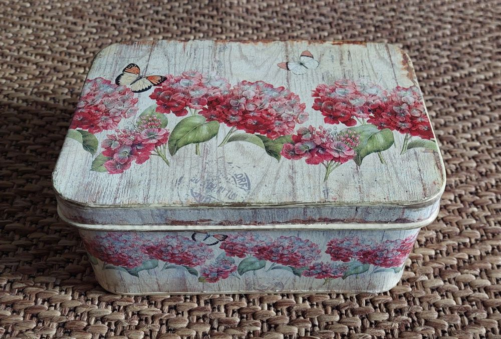 Caixa de arrumação borboletas