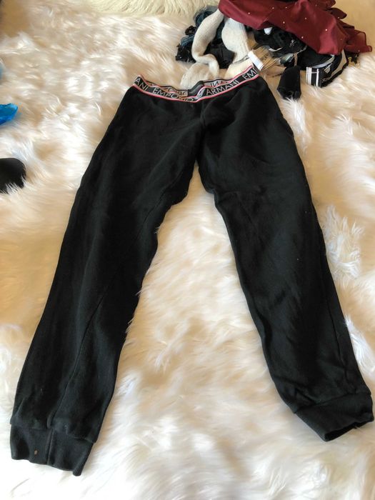 calcas de fato de treino emporio armani tamanho m