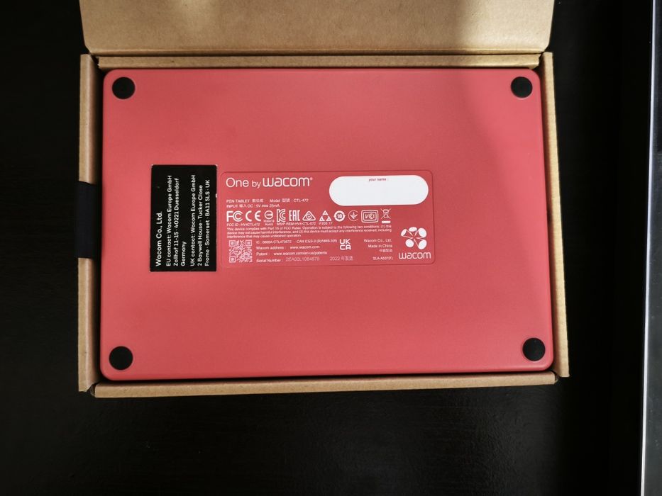 Mesa Digitalizadora One by Wacom CTL-472 | Como Nova | Completa