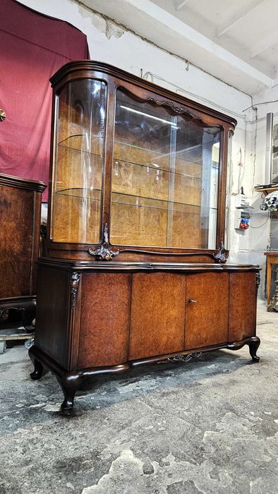 Stara Piękna -Witryna -Komoda -szafka  Konkretna Dwuczęściowa