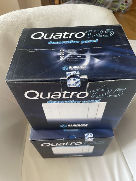 Настінний вентилятор Blauberg Quatro 125