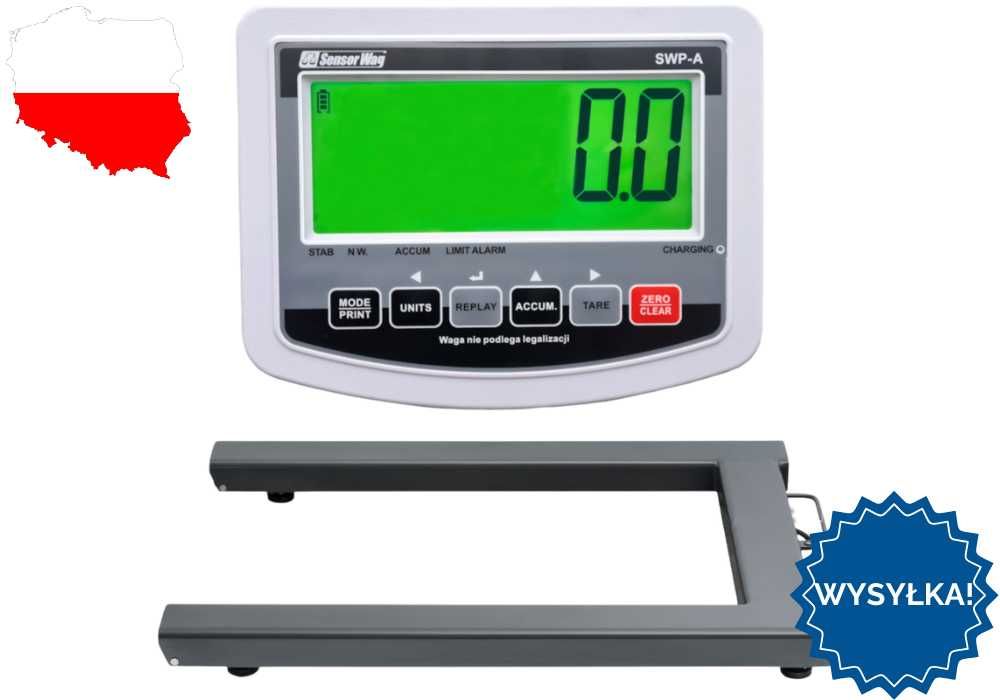 Waga elektroniczna paletowa do palet precyzyjna 3000kg/500g magazynowa