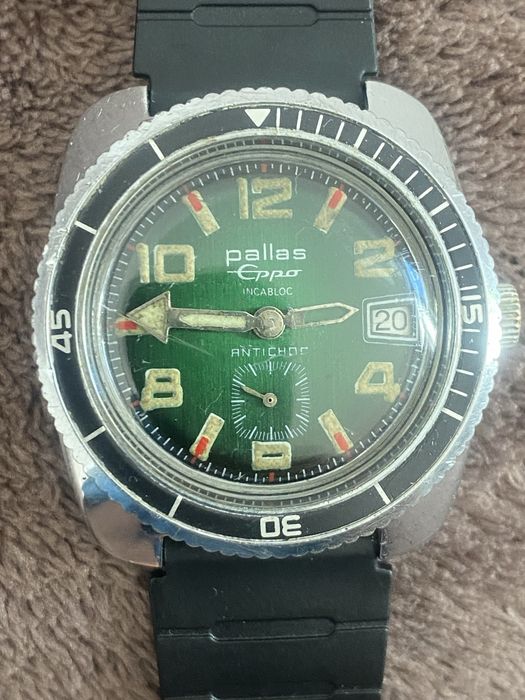 Pallas Eppo Diver nurek Incabloc Antichoc dolna sekunda sprawny