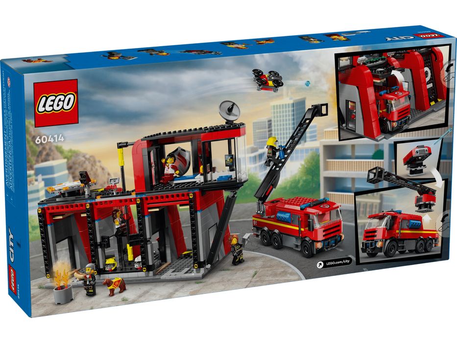 Mega zestaw Lego City 60414 oryginalne