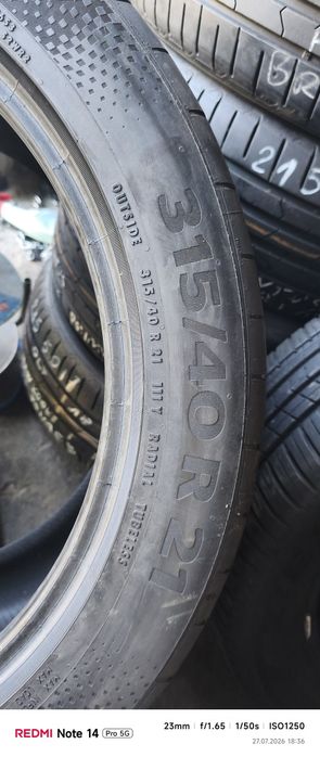 2szt letnie 315 40r21 111 Y. Continental sport Contact 6 MO