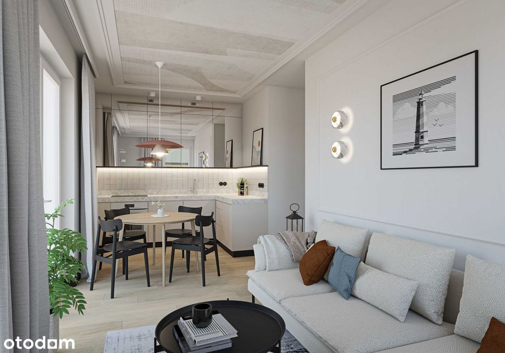 Apartament 43,14 m2 - 350 m od morza i plaży