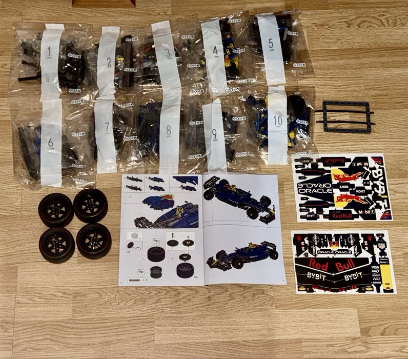 Конструктор LEGO Technic автомобіль F 1 Oracle Red Bull Racing  42206