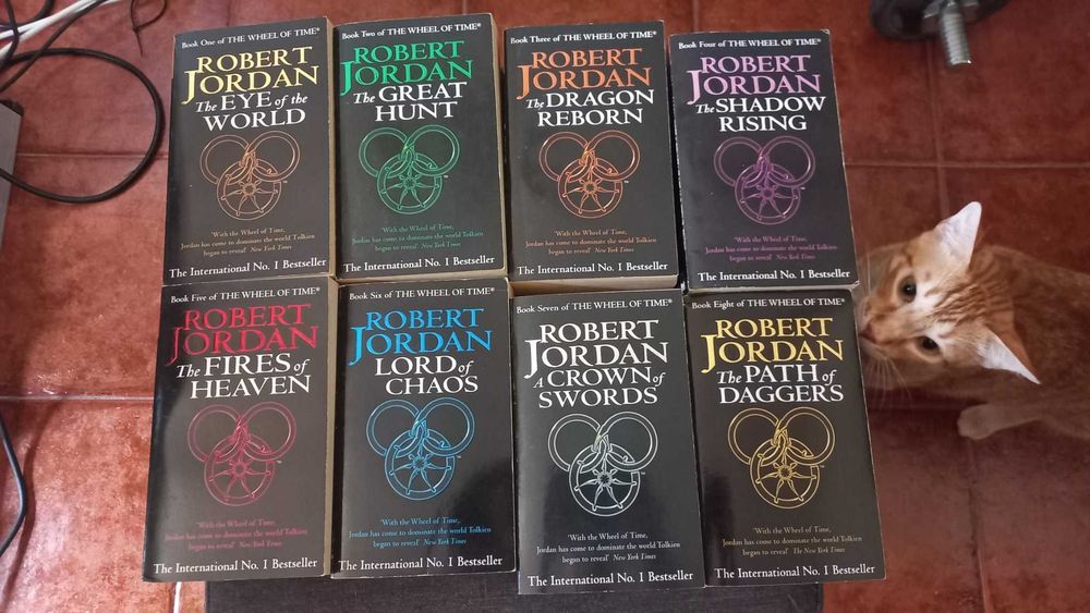 Wheel of Time - 8 volumes