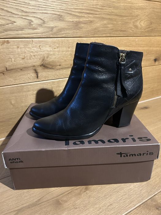Buty skórzane Tamaris rozm. 39