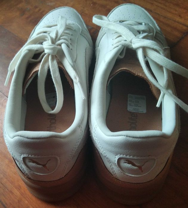 Sapatilhas Puma - Brancas Bejes - 100% originais - novas - tam.45