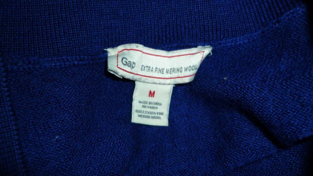 Gap-wełniany damski sweter  r; M/L