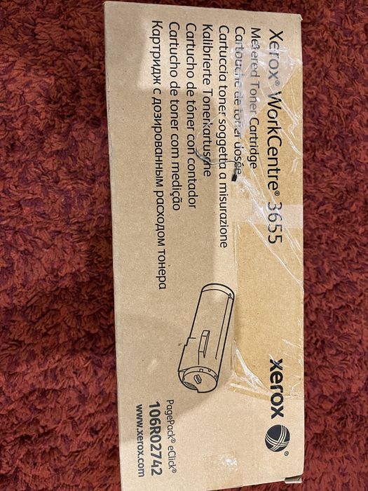 Xerox WorkCenter 3655 Cartucho Toner com Medicao