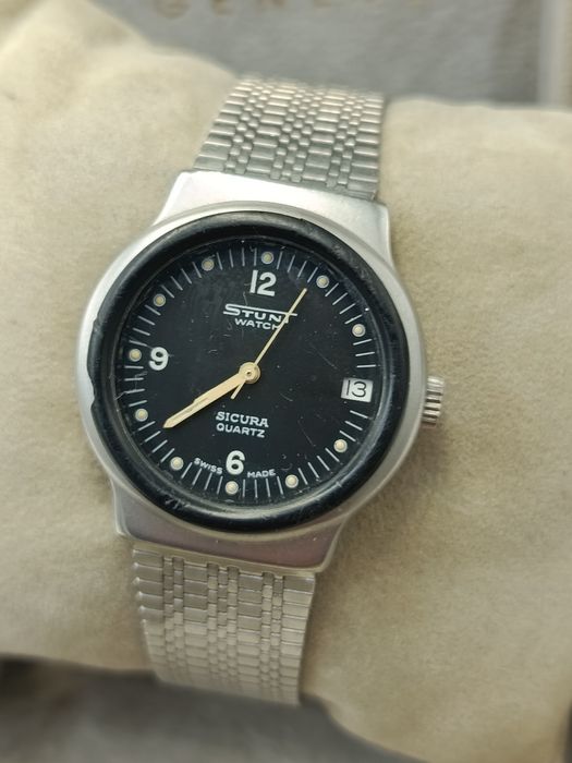 Zegarek stunt sicura Swiss unikat qartz