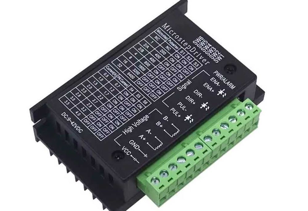 Генератор импульсов для шагового двигателя, драйвер DM860H