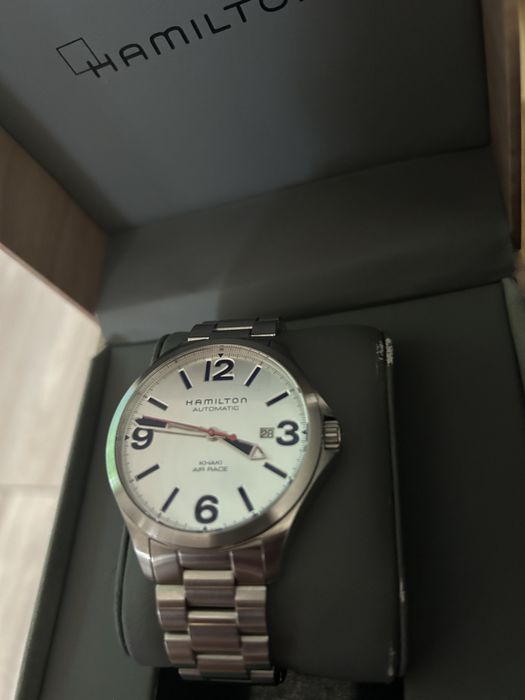 Hamilton Khaki Air Race Redbull 42 mm automat full set