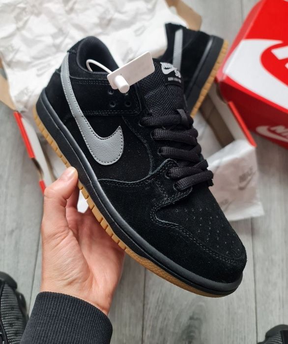 !БЕЗ Передплат! Кросівки Nike SB Dunk Low Black Gray Fog | данки
