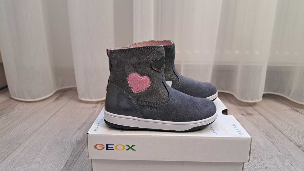 Ботинки некст дівчинка Geox шкіра