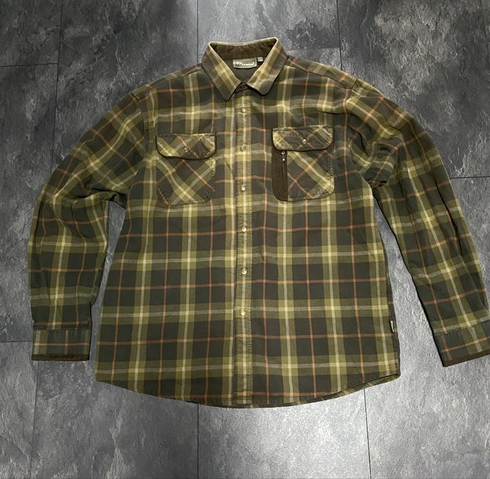 Pinewood meska koszula flanelowa w krate/outdoor/mysliwska,ocieplana,rozmiar XL