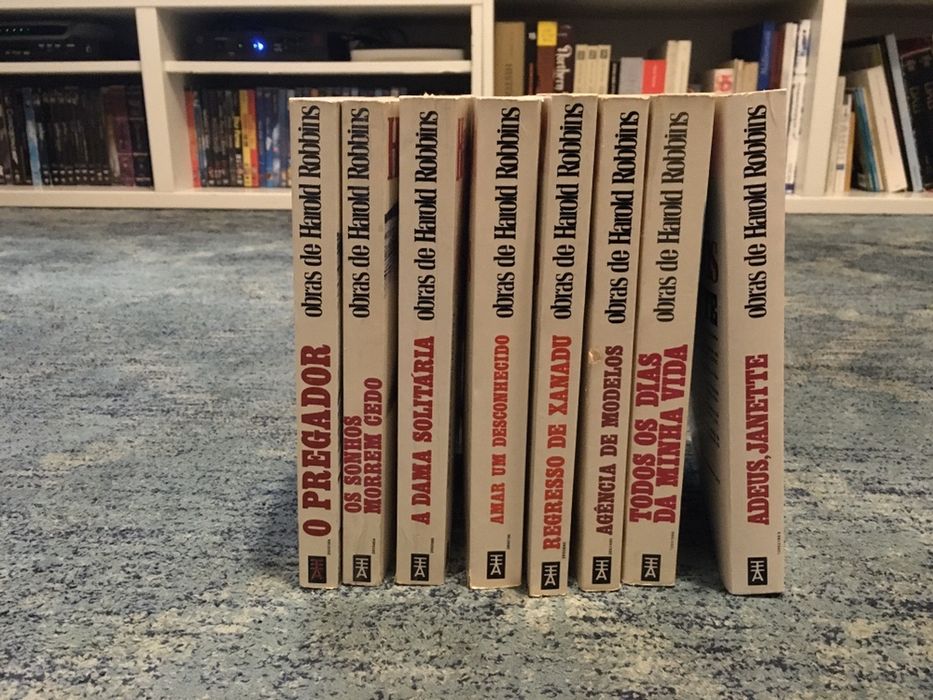 BAIXA DE PREÇO - Obras de Harold Robbins