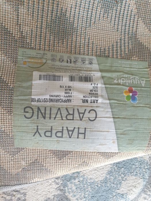 Dywan dzieciecy puzzle maly Agata meble wyprany