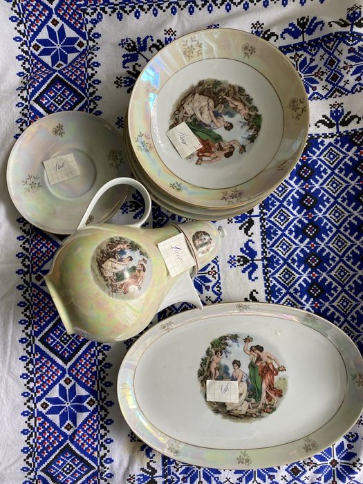 Вінтажний великий сервіз Мадонна, ГДР. Можливо частями