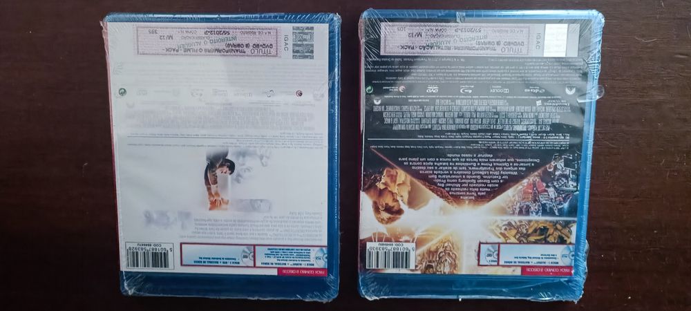 2 filmes blu-ray Transformers