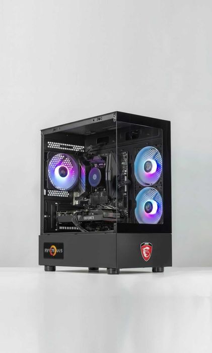 Computador Gaming MSI Ryzen 5 5500 / A520 / 8GB / GTX 1660 SUPER (NOVO)
