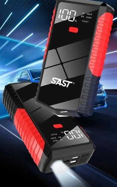 Пусковое устройство SAST Jump Starter 1500A 29800 mAh для авто до 4.0L