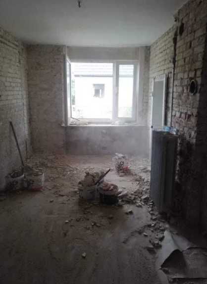 Демонтаж стін, перегородок, плитки, стяжки | Під ключ, швидко і чисто