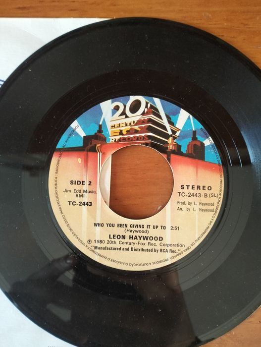 Disco de vinil single Leon Haywood