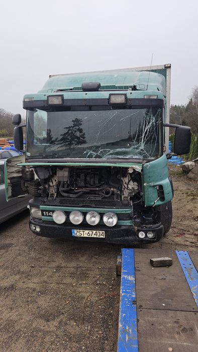 Scania izoterma BDF winda