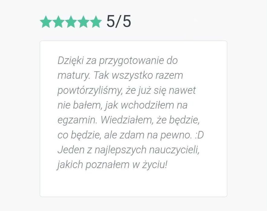 Korepetycje Matematyka | Ostatnie Miejsca | Wieloletnie Doświadczenie